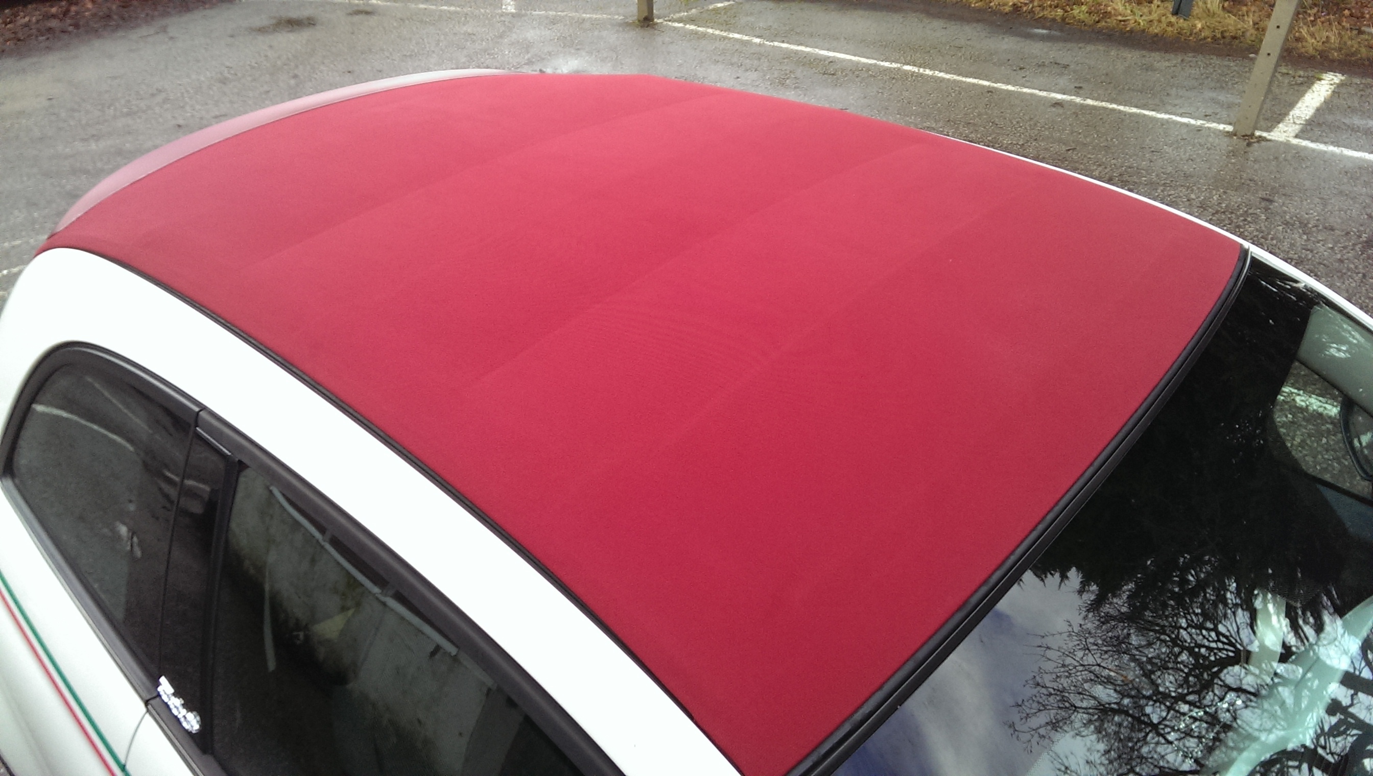 Lincoln Mobile Clean Valeting Cabriolet soft top hood cleaning